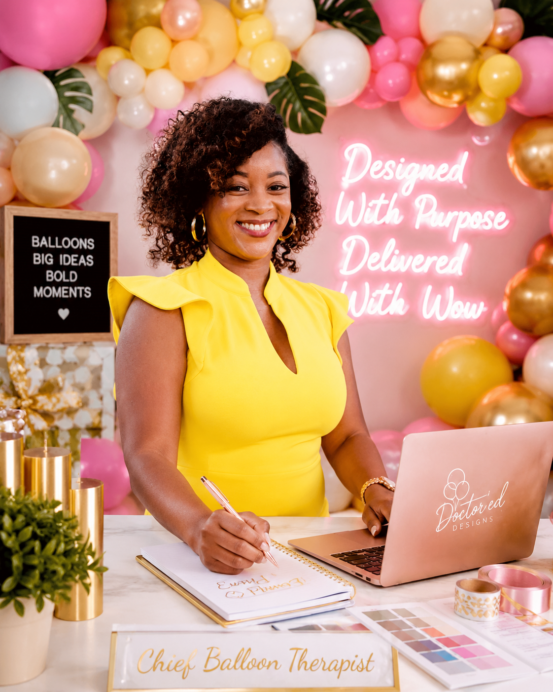 Dr. LaKeya Hardy — founder of Doctored Designs by Key, LLC